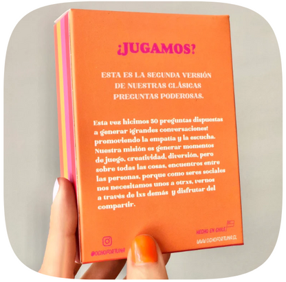 Cartas Preguntas Poderosas VOL2 - Ocho Fortuna