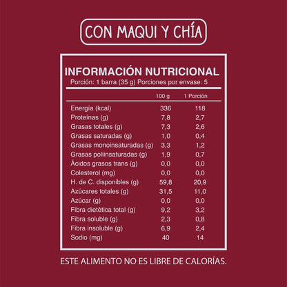 Soul Bar Maqui-Chía