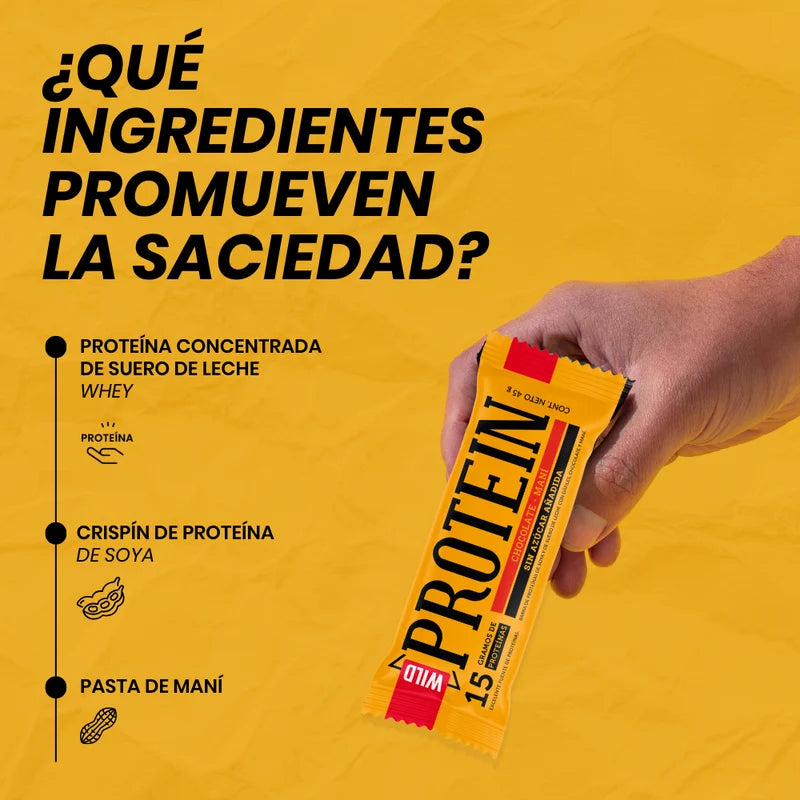 Wild Protein Chocolate Maní