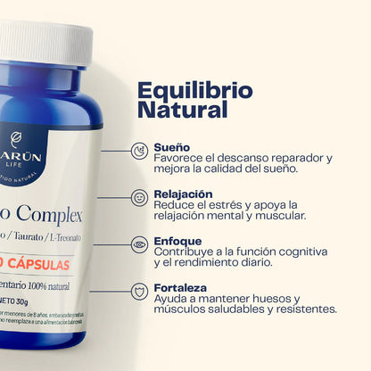 Magnesio Complex 60 capsulas - Karun Life