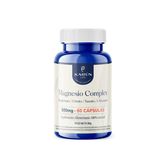 Magnesio Complex 60 capsulas - Karun Life