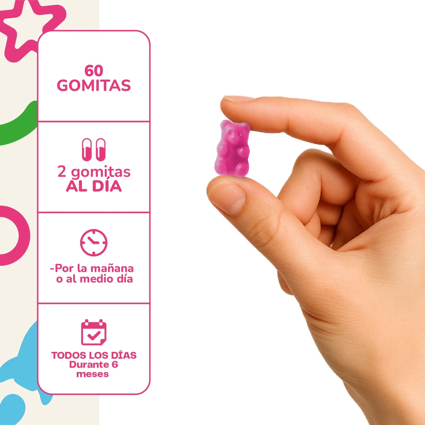 Gomitas Probiótico Kids 60 Unidades - Karún Linfe