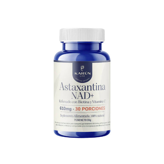 Astaxantina + NAD+ 60 Cápsulas - Karún Life