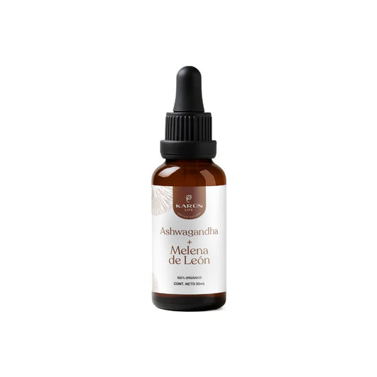 Melena de León + Ashwagandha Concentrado 30 Ml - Karün Life