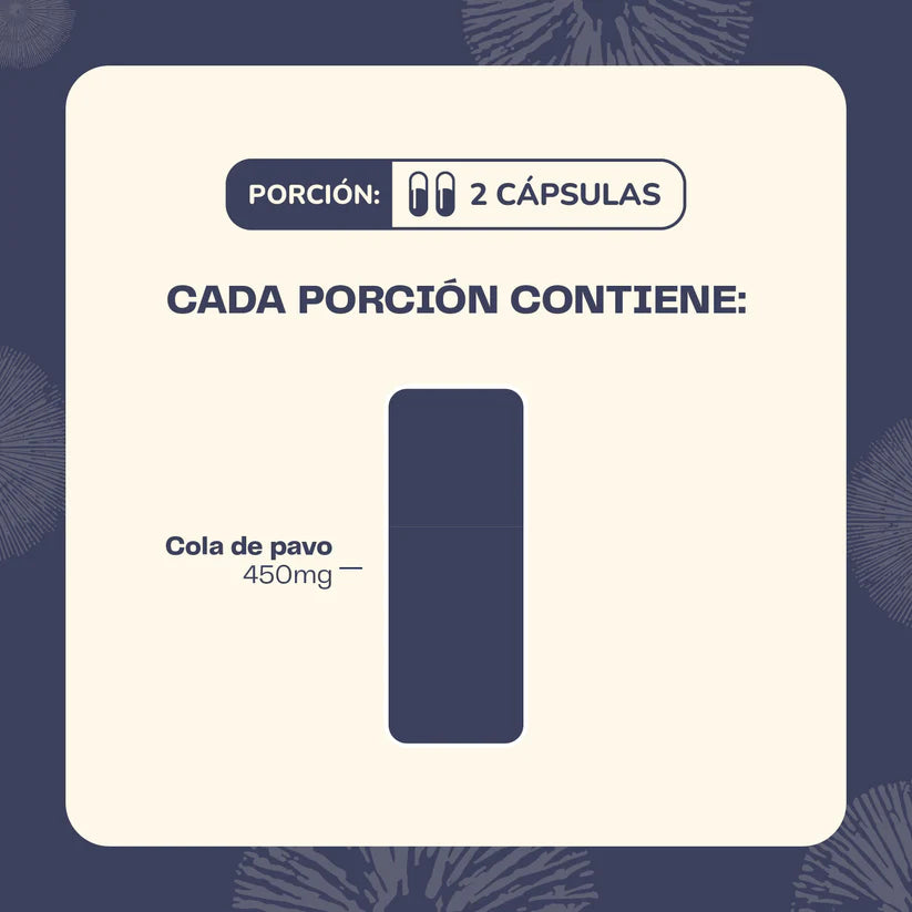 Cola de Pavo 60 Cápsulas - Karún Life