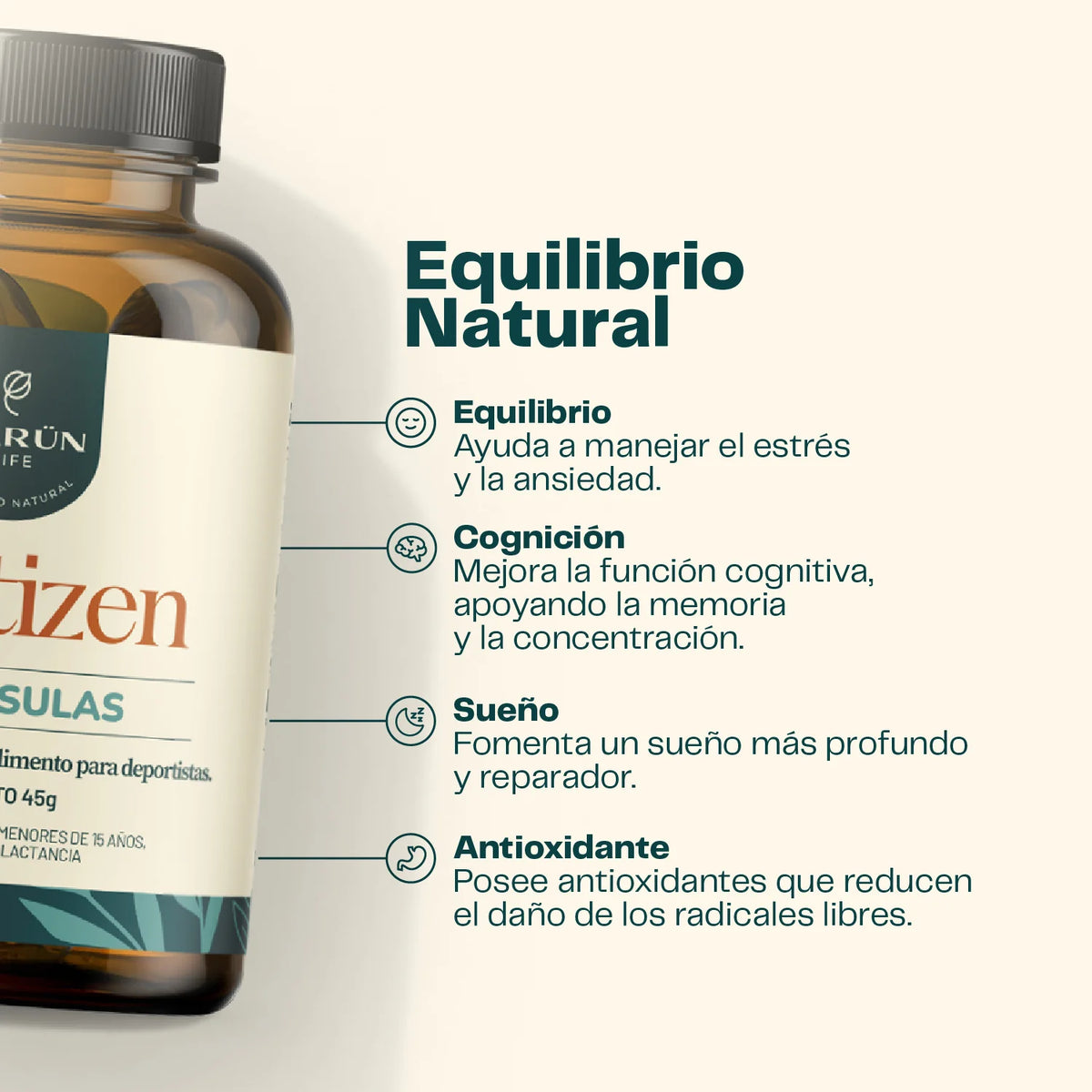 Cortizen 60 Capsulas - Karün Life