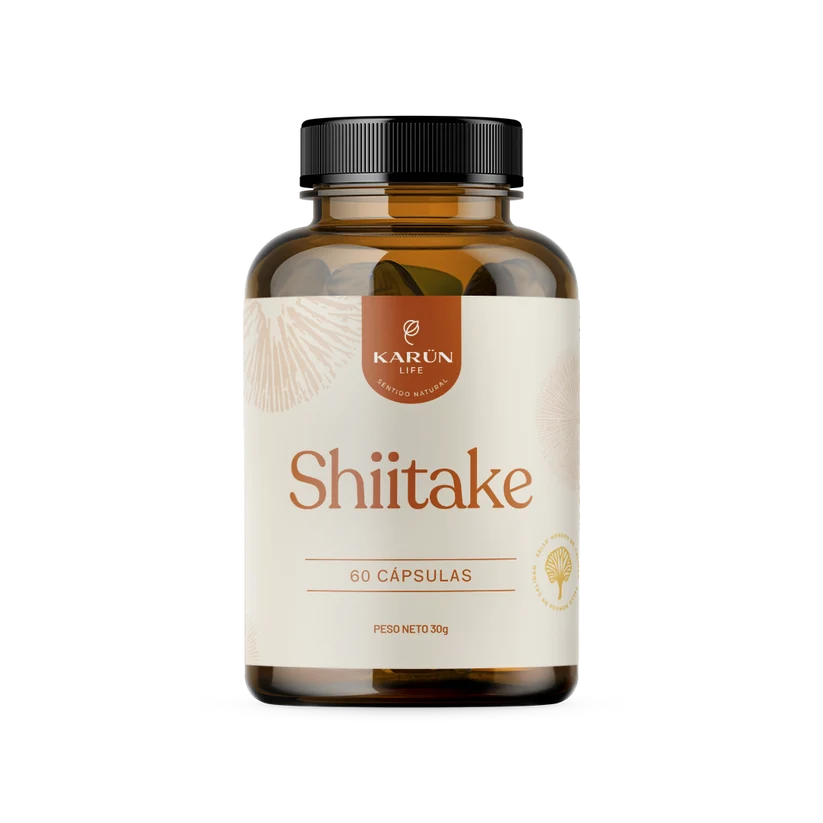 Shiitake 60 Capsulas 500 Mg - Karún Life