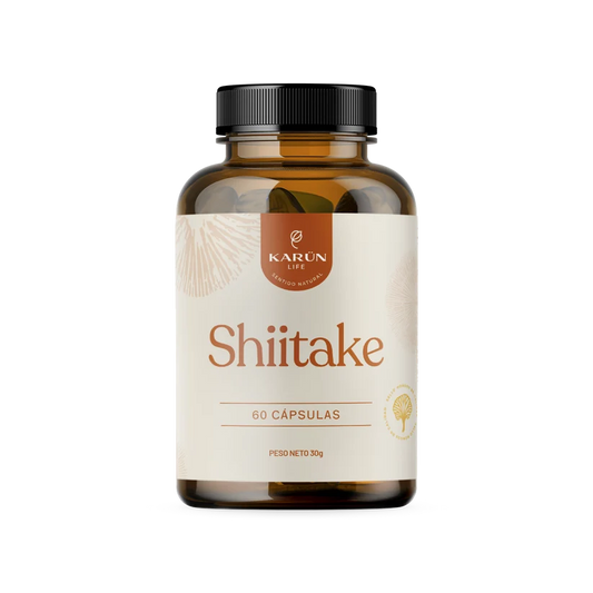 Shiitake 60 Capsulas 500 Mg - Karún Life