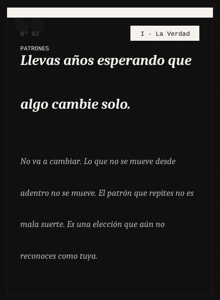 CARTAS INCÓMODAS
