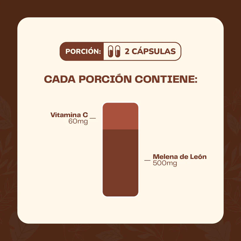 Melena de León Hongo - 60 Capsulas - Karún Life