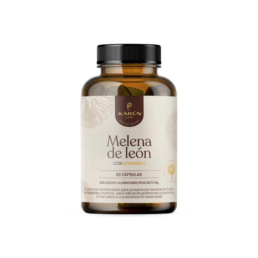 Melena de León Hongo - 60 Capsulas - Karún Life