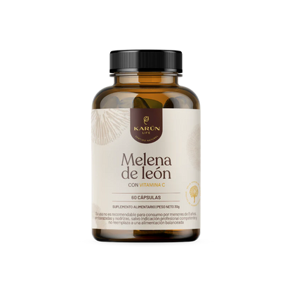 Melena de León Hongo - 60 Capsulas - Karún Life