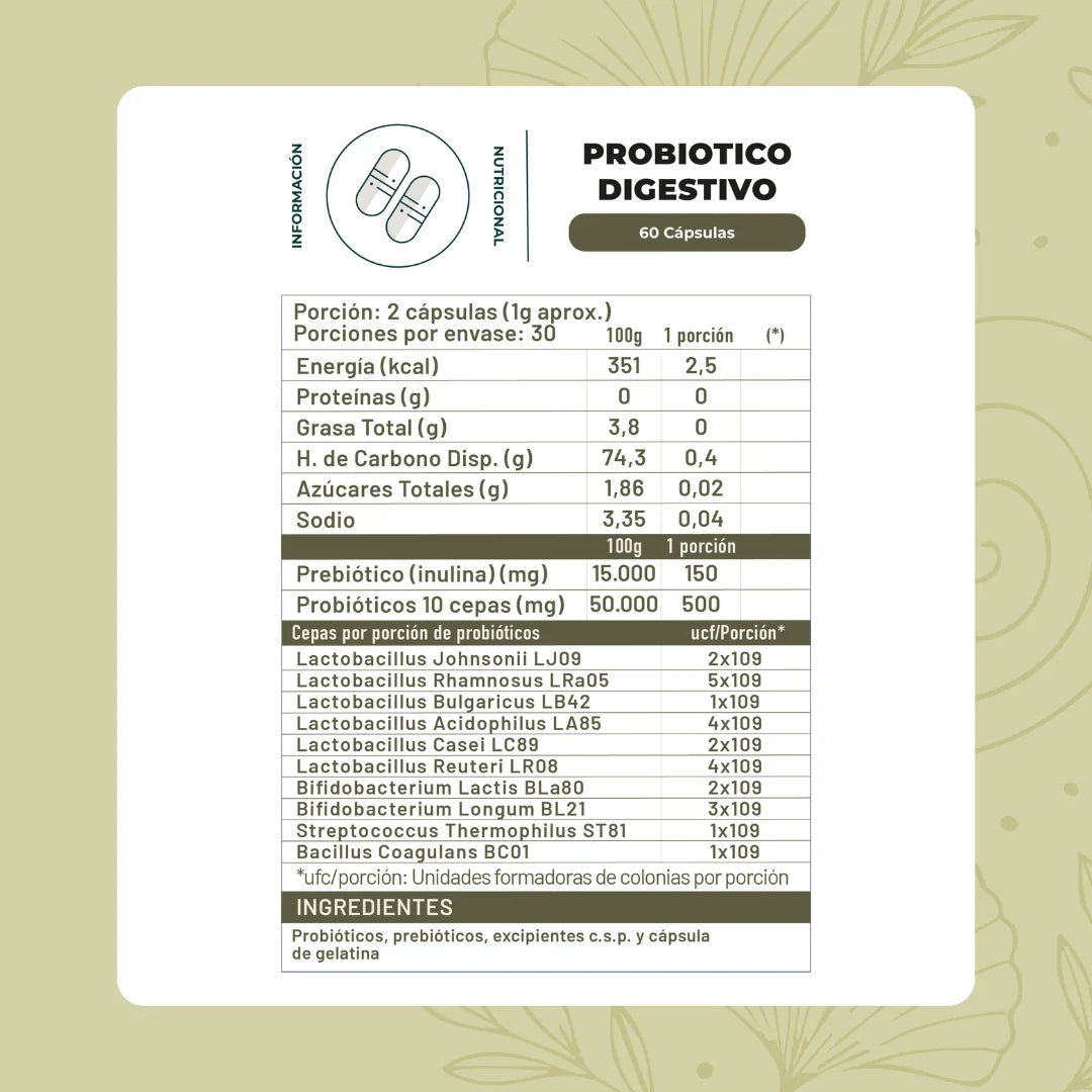 Probiótico Digestivo - Karün Life