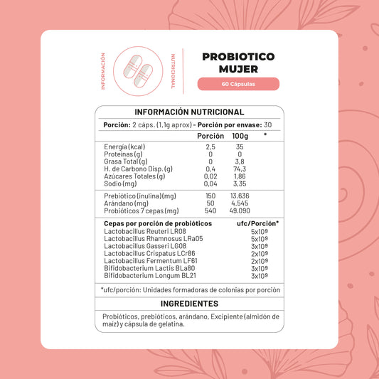 Probiótico Mujer - Karün Life
