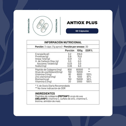 Antioxplus 60 Cápsulas - Karün Life