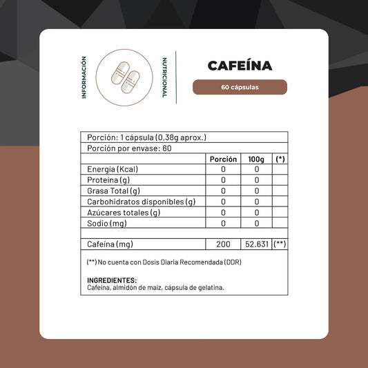Cafeína 60 Cap - Karün Life