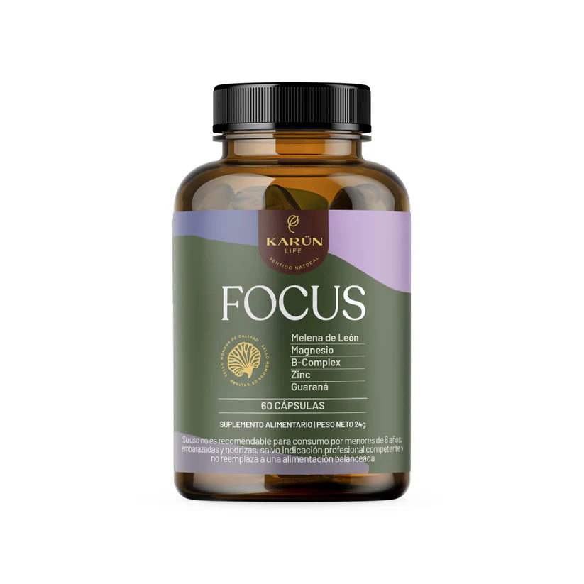 Focus Claridad Mental Y Cognitiva 60 Capsulas - Karún Life