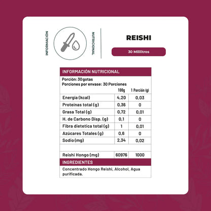 Reishi en gotas/ concentrado 30 Ml - Karün Life
