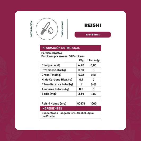 Reishi en gotas/ concentrado 30 Ml - Karün Life