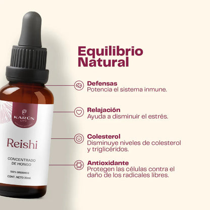 Reishi en gotas/ concentrado 30 Ml - Karün Life