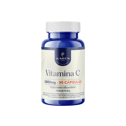 Vitamina C 90 Capsulas 1000 Mg - Karún Life