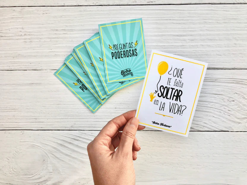 Cartas Preguntas Poderosas - Ocho Fortuna