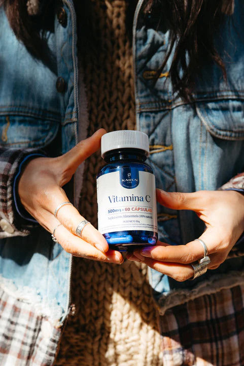 Vitamina C 60 Capsulas, 500 Mg - Karün Life