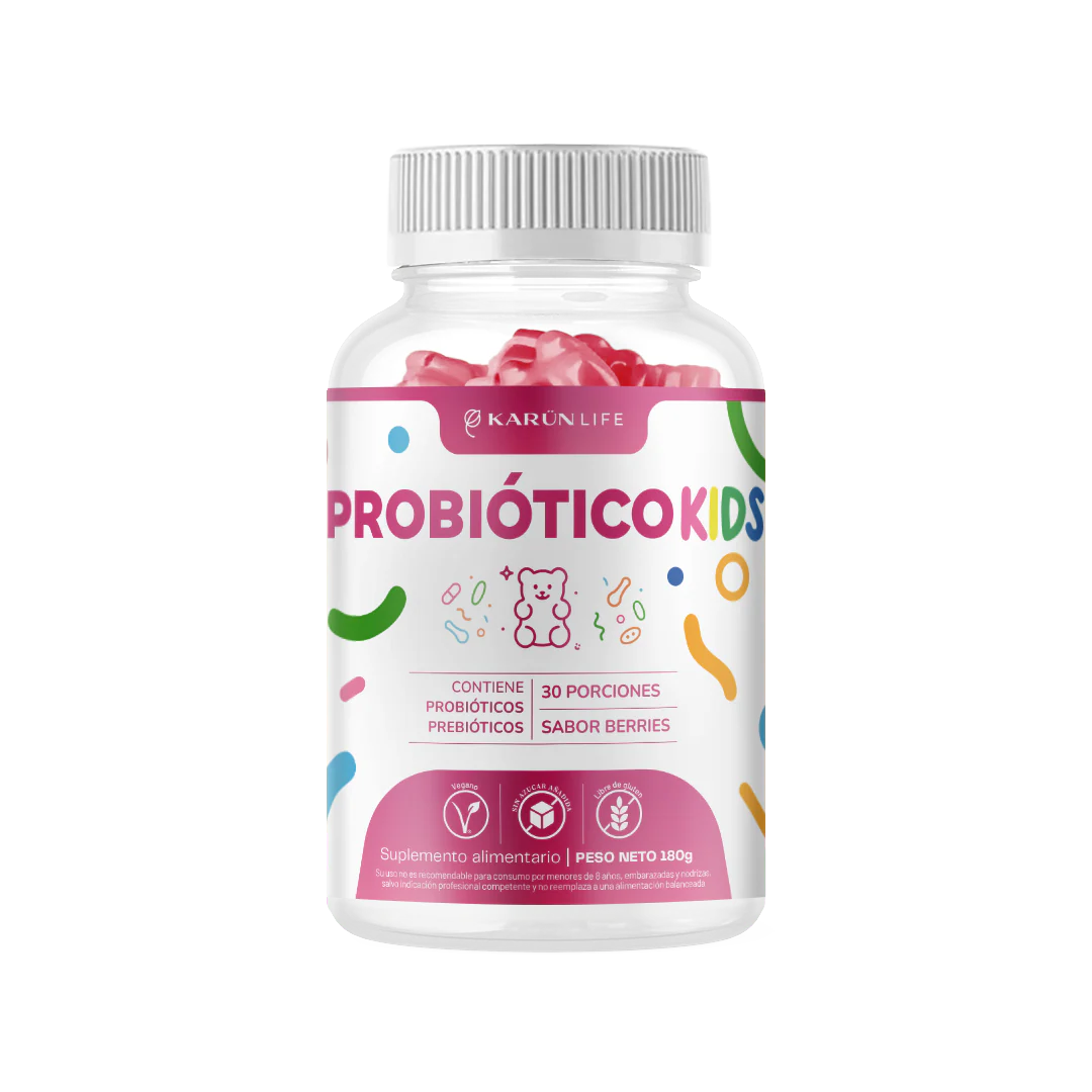 Gomitas Probiótico Kids 60 Unidades - Karún Linfe